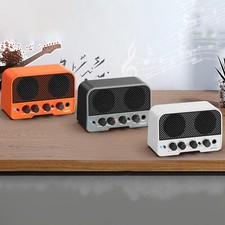 LEKATO 5W Portable Guitar Amp Rechargeable Practice Electric Guitar Amplifier