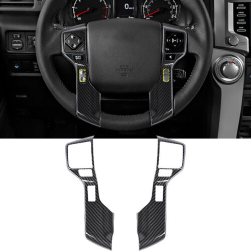 14PCS Carbon Fiber Interior Decor Accessories Cover Trim Kit For 4 Runner 2020+ - Foto 2 di 9