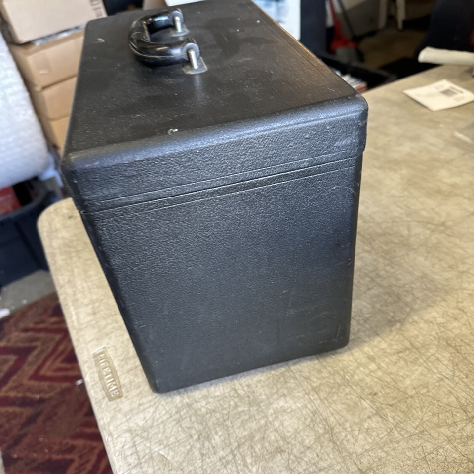 Vintage 1950s Singer 221 FeatherWeight Sewing Machine Case Only w/ Key