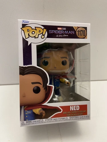 NEW Funko Pop Marvel #1170 SpiderMan No Way Home Ned w/ Cloak Walmart Exclusive