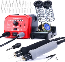 Wood Burning Kit, Professional Wood Burning Tool Dual Pens, Wood Burner Pyrograp