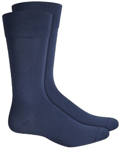 OFFERTA 3 PAIA calze lunghe uomo Pompea no stress in Microfibra 39/42 Colore Blu