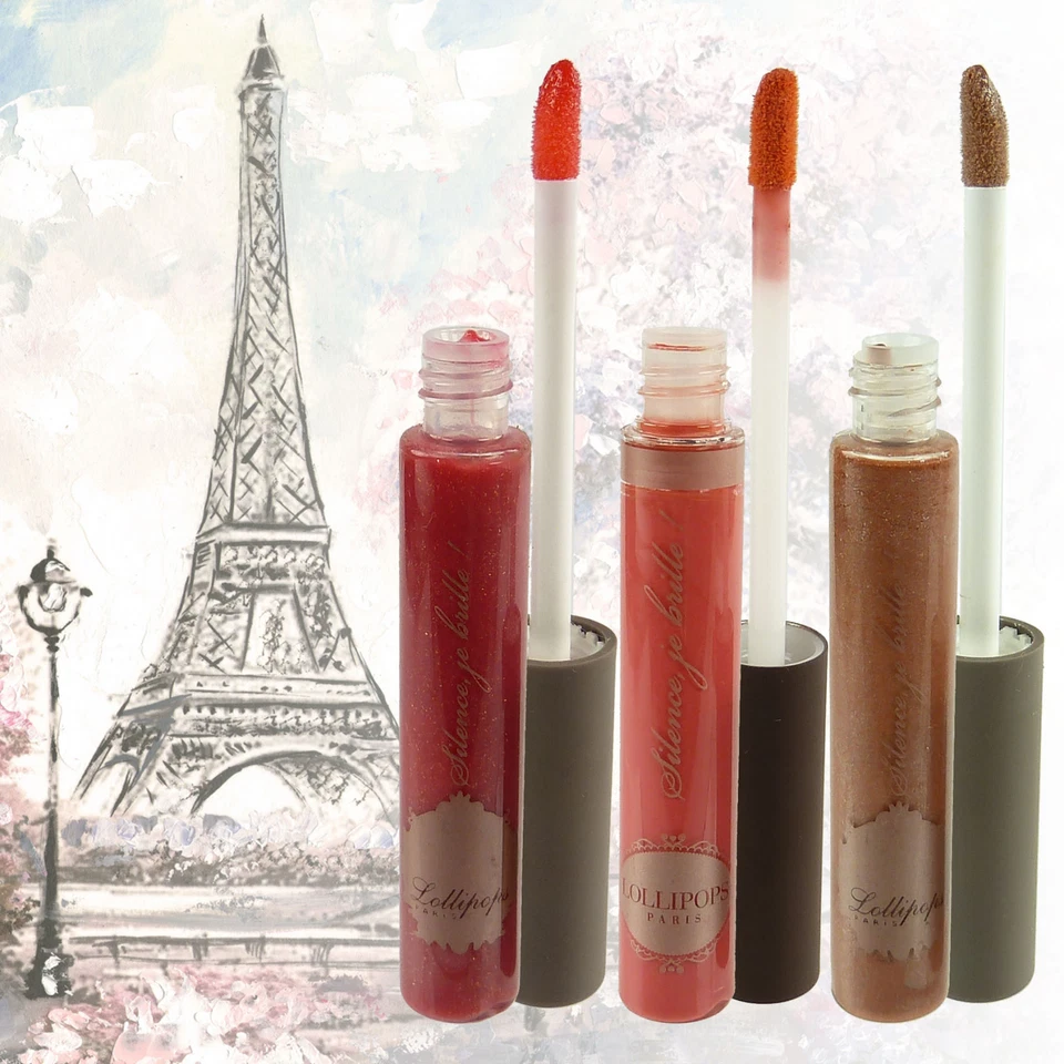 Lollipops Paris Lip Gloss Silence je Brille Lippen Farbe Make Up SPF 12 5ml - Bild 1 von 1