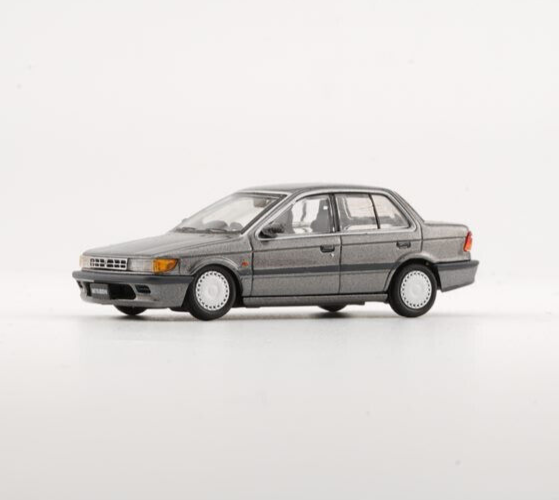 BM Creations 1988 Mitsubishi Lancer / GTI - Silver -LHD 1:64