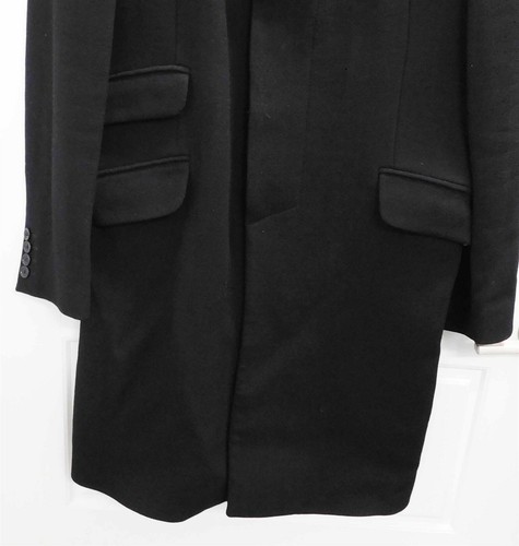 Trench cappotto uomo Dolce Gabbana monopetto lana nero Italia 34/48 - Foto 3 di 9