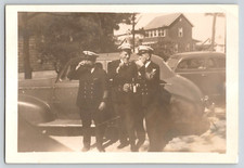 Vintage Photo - Semi Identified US Naval Officers WW2 1943