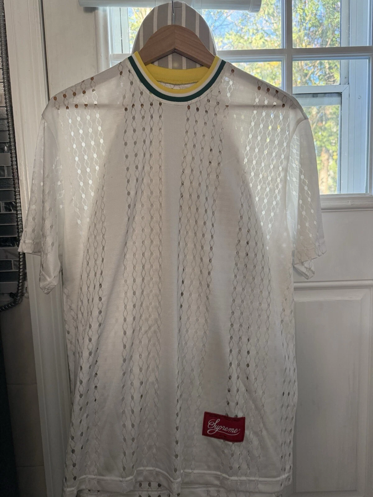 T shirt Supreme manches courtes homme moyen 