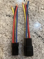 10 AWG Black Deutsch DTP 4 Pin waterproof connector Yellow Red Blue Black
