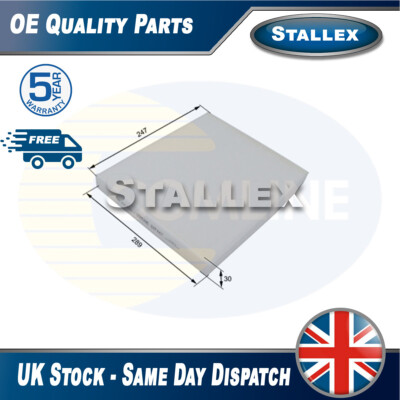 Fits Volvo XC40 2017- C40 2021- Cabin Filter Stallex 31497284