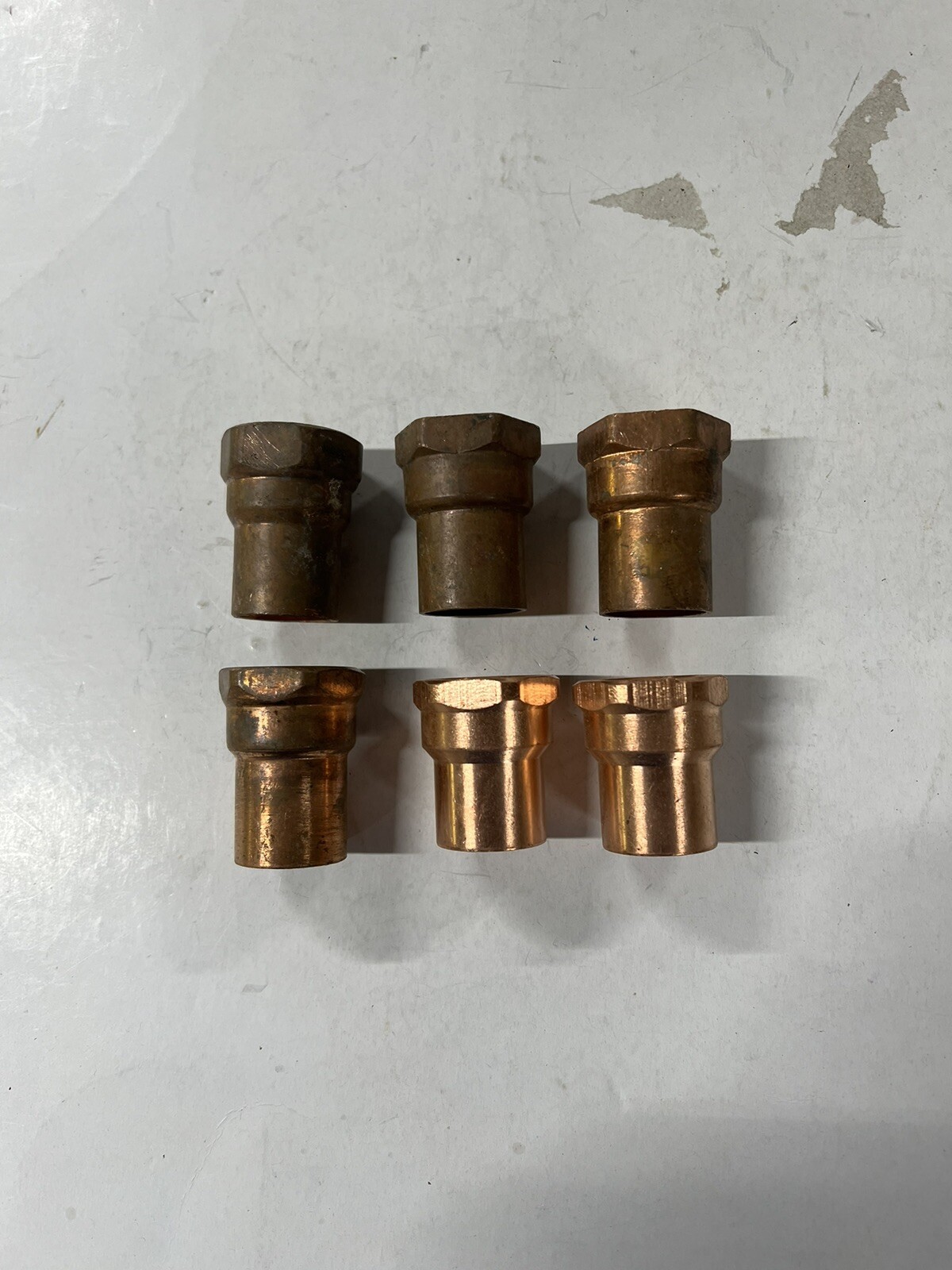 3/4” FIP C 3/4” Sweat Copper Female Adapter Lot Of 6