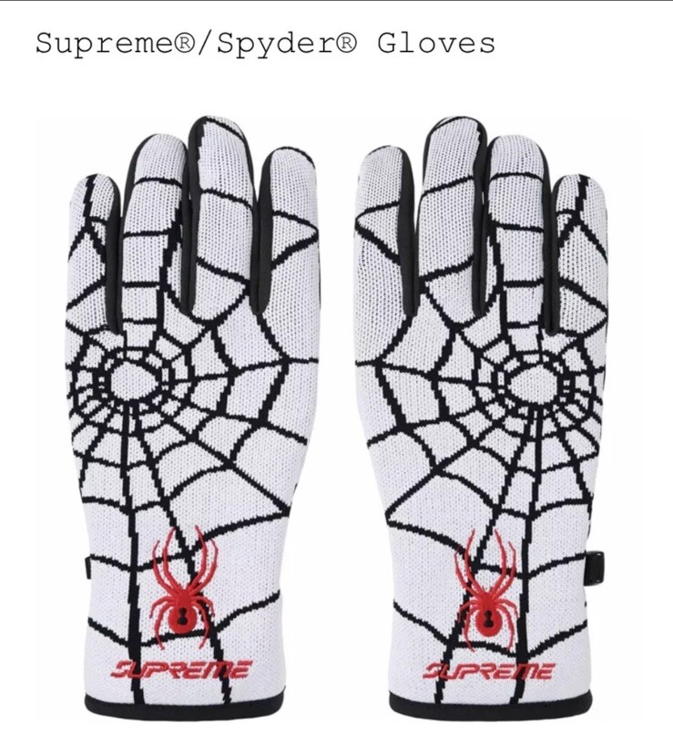 Size Small White Supreme x Spyder x New Era - Spider Web