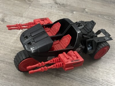 Vintage GI Joe Cobra Stun 3.75" Figure Vehicle 1986 Hasbro Incomplete