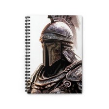 Spiral Notebook - Ruled Line - Warrior