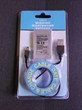 1800mAh Replacement Battery + USB Cable For sony PS3 Controller @@