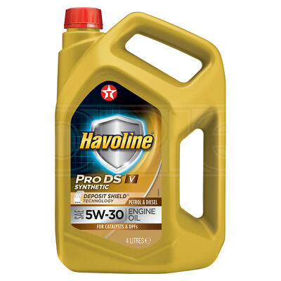 4L Texaco Havoline ProDS V 5W30 Motoröl Vollsyth. für BMW Mercedes VW Chrysler