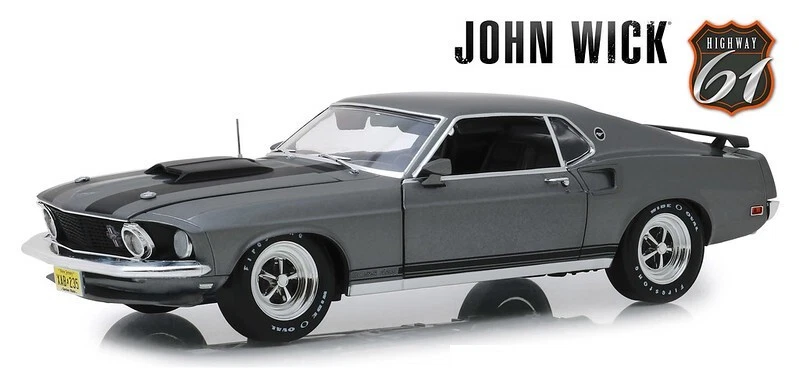 HIGHWAY 61 18016 1:18 1969 FORD MUSTANG BOSS 429 "JOHN WICK" 2014 - Image 2 of 4