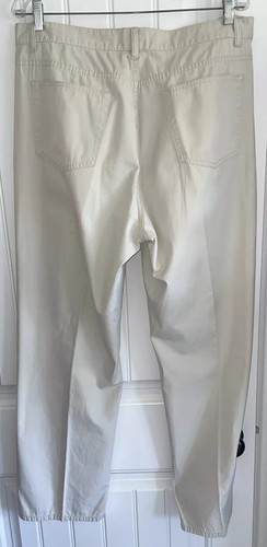 Vintage 2003 Tommy Hilfiger Cotton Jeans Khaki Mens 35X32 Loose Leg Comfort EUC - Picture 5 of 6