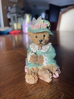 Home Interiors Kuddle Korner Teddy Bear Figurine 1999 Mama Bear