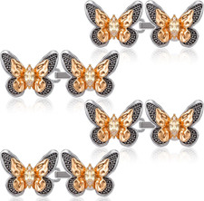 4 Sets Pant Waist Tightener, Reusable Butterfly Waist Clip