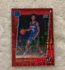 2021-22 Donruss Rated Rookies Signatures #242 Keon Johnson Choice Red Auto 59/99