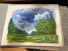 Golf Memories Book Keep Record of Rounds, Courses & Dates ~ 1. wydanie 1998 Box