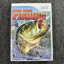 Sega Bass Fishing BRAND NEW FACTORY SEALED (Nintendo Wii, 2008)