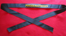 Mützenband,POESIEMATROSIN,Captally,Uniform,Militär,Flotte,Deutsche Marine,Kunst
