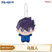 BLUE LOCK Official Moppet Cotton Bag Pendants Stuffed Toys Cute Plush Doll Set