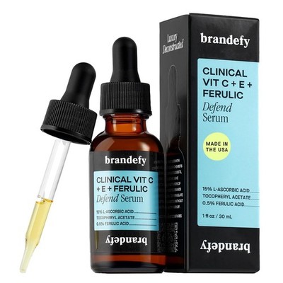 Suero De Vitamina C Y Acido Hialuronico Para La Cara Tratamiento Facial Completo