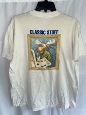 Vintage Rocky And Bullwinkle Vincent Van Moose Shirt XL Made in USA