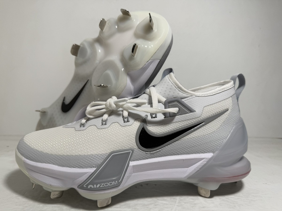 Nike Air Zoom Trout 9 Elite Metal Baseball Cleats White FB2906-100 Mens Size 14 Amazon.com | Nike Force Zoom Trout 9 Pro Low Metal Baseball  main image 3