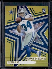 2025 Panini Rookies & Stars Jaydon Blue RC Gold Rookie #/10 Cowboys