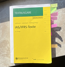 NWB IAS/IFRS-Texte 2024/2025 Textausgabe 16. ...