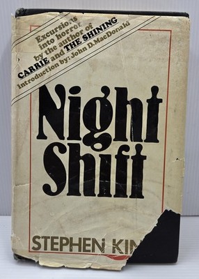 Stephen King Night Shift Hardcover 1978 Horror Vintage Dust Jacket