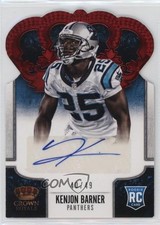 2013 Crown Royale Retail Red Die-Cut Signatures 40/49 Kenjon Barner Auto 0zv5