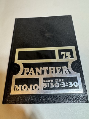 #ad 1975 Panther Yearbook Permian High School Odessa Texas $25.19