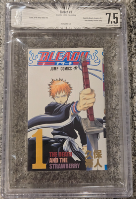 BGS 7.5 Bleach 2002 Japan Japanese Manga First 1st Print Edition