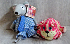 Bagpuss Plush Lot Charlie Mouse Golden Bear Small Bagpuss Postgate