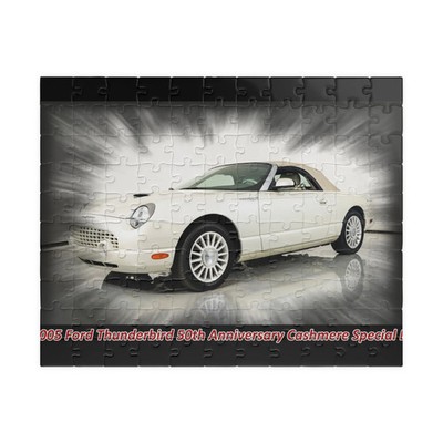 2005 Ford Thunderbird 50th Anniversary Cashmere Special Edition (1) Jigsaw Puzz