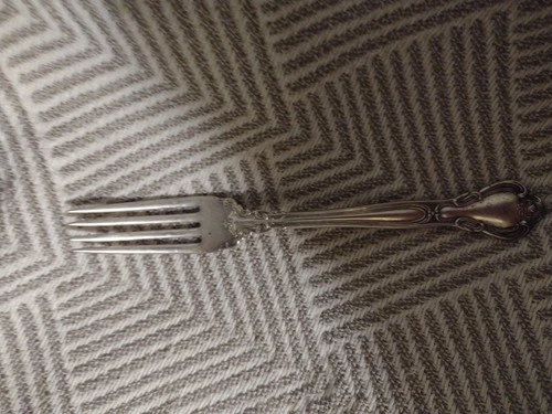 Gorham Chantilly Sterling Silver Dinner Fork Old Marks No Mono 7" L 45 Grams