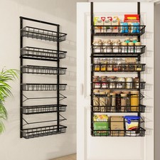 Over The Door Pantry Organizer, Pantry Storage and Organization, 6-Tier