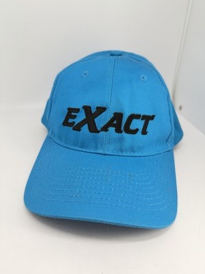 Exact Blue Ball Cap Hat Adjustable