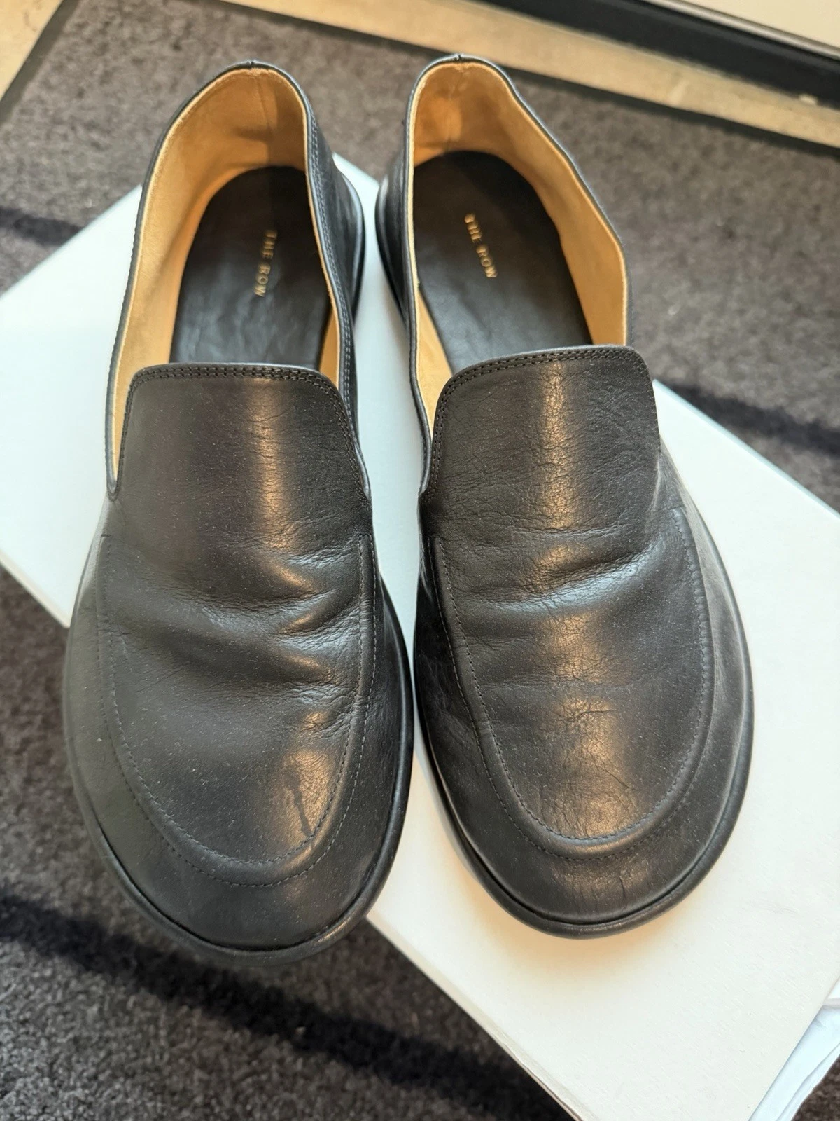the row canal loafer Black Women Size 35