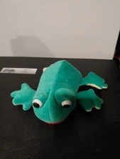 Dan Brechner Vintage Green Frog Plush Toy Co.