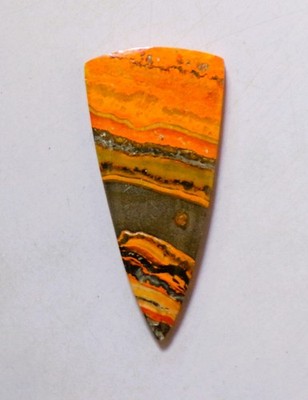 58.10 Cts Natural Bumble Bee Jasper Cabochon Loose Gemstone 57X27.3X5MM 49
