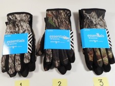 Isotoner Active Essentials Smart Touch Gloves Men's Camouflage X-Large