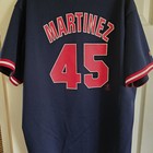 Red Sox Baseball Jersey Majestic Mens XXL Lightly Worn. Pedro Martinez — photo 4