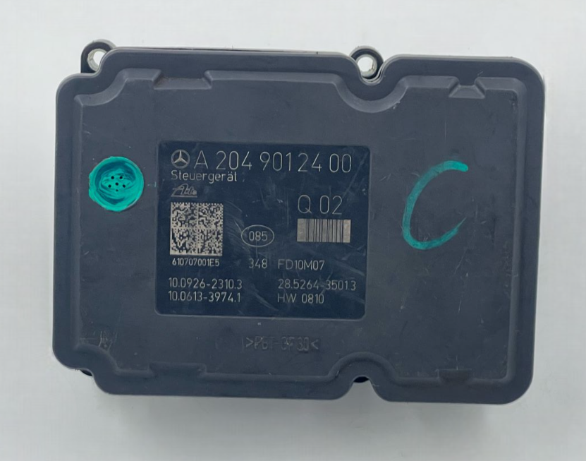 Mercedes-Benz C-Class W204 GLK-Class ABS ESP Control Unit A2049012400