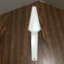 Vintage Tupperware Pie Cake Slicer Server 1228-5 White 10.5" NEW NEVER USED