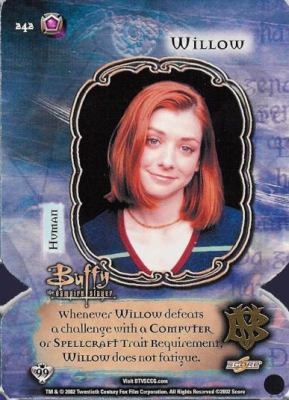Willow / Tara - Essence (Unlimited) Ungraded BTVS: Class of '99 Unlimited